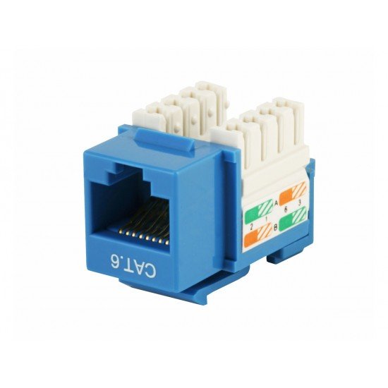 Cat6 Punch Down Keystone Jacks Pack of 50